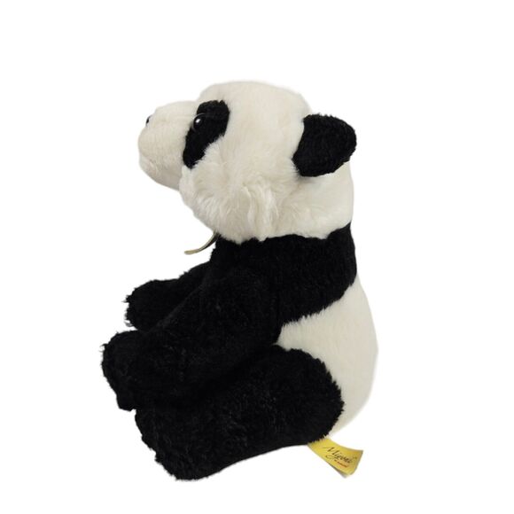 Aurora World Miyoni Plush Panda Sitting Black White Stuffed Animal Realistic 8" - Picture 4 of 12